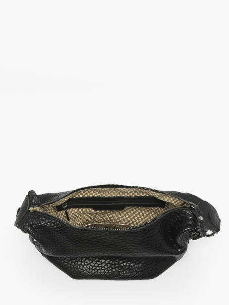 Crossbody Bag Vintage Leather Mila louise Black vintage 3485E other view 3