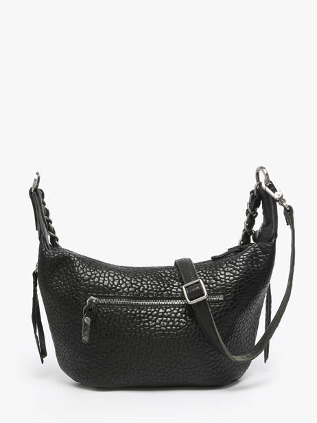 Crossbody Bag Vintage Leather Mila louise Black vintage 3485E other view 4