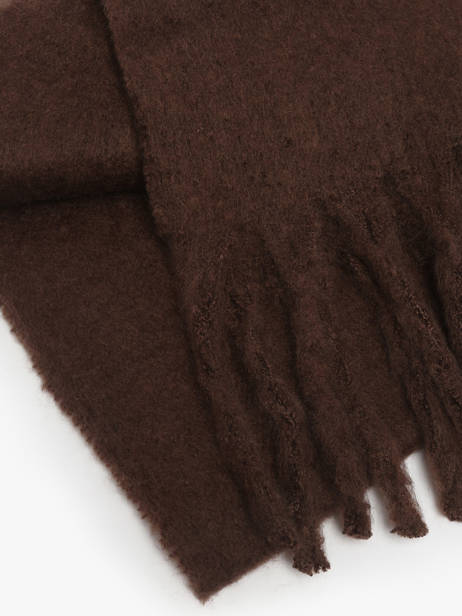 Écharpe Pieces Marron fatima 17141073 vue secondaire 1