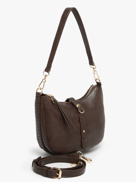 Shoulder Bag Bride Lulu castagnette Brown bride ZAYDEN other view 2