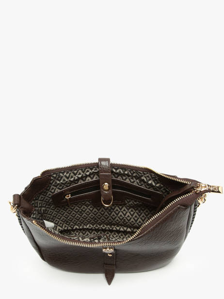 Shoulder Bag Bride Lulu castagnette Brown bride ZAYDEN other view 3