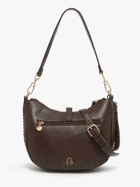 Shoulder Bag Bride Lulu castagnette Brown bride ZAYDEN other view 4