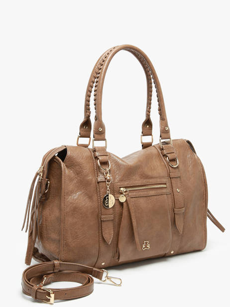 Shoulder Bag Bride Lulu castagnette Brown bride ZAVIER other view 2