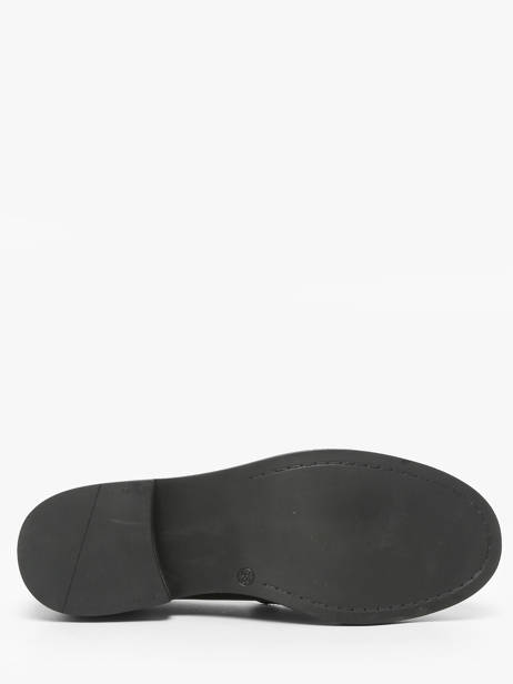 Slippers In Leather Aliwell Black women A3226 other view 5