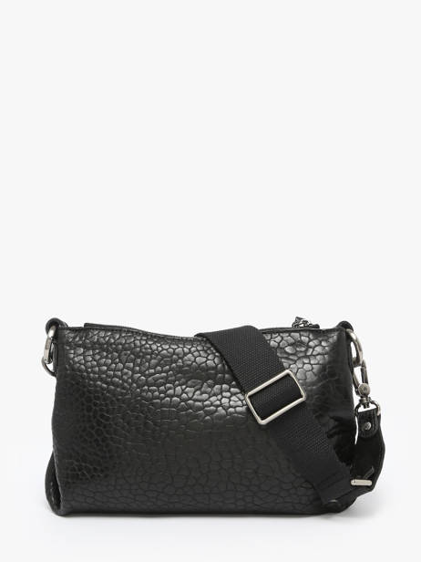 Shoulder Bag Vintage Leather Mila louise Black vintage 3864E other view 4