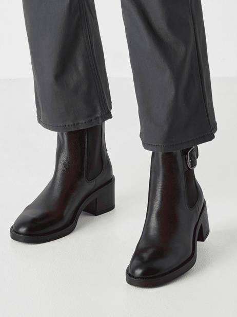 Heeled Boots In Leather Tamaris Brown women 45 other view 1