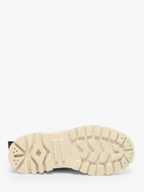 Boots In Leather Palladium Beige women 74353210 other view 5