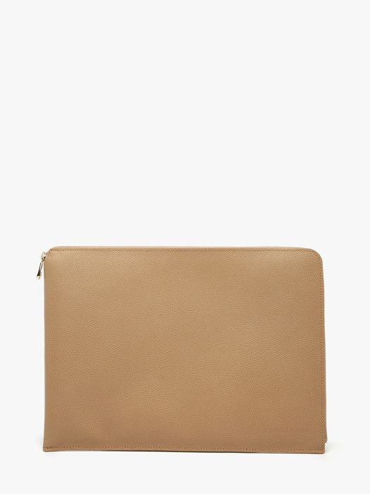 Longchamp Le foulonné Passport cover Beige