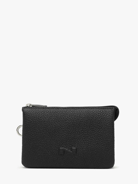 2-compartment Original Leather N Pouch Nathan baume Black original n 283N