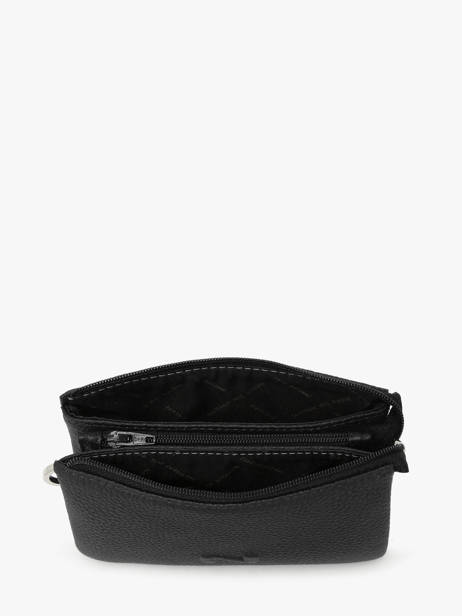 2-compartment Original Leather N Pouch Nathan baume Black original n 283N other view 1
