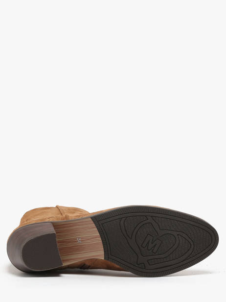 Heeled Formal Shoes In Leather Mam'zelle Brown women CSGGF41 other view 5