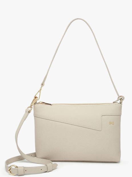 Sac Bandoulière Palma Cuir Nathan baume Beige nathan 27
