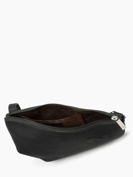 Sac Bandoulière Large City Perle Cuir Nathan baume Noir n city 1 vue secondaire 3