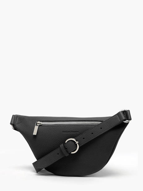 Sac Banane Small Derby Cuir Nathan baume Noir n city 25 vue secondaire 4