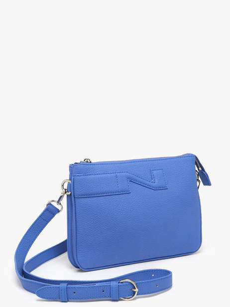 Leather Milano Crossbody Bag Nathan baume Blue n city 3 other view 2