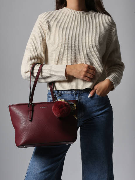 Shoulder Bag Grained Miniprix Red grained F2531 other view 1