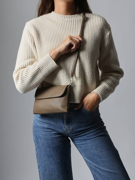 Sac Bandoulière Grained Miniprix Marron grained H9158 vue secondaire 1