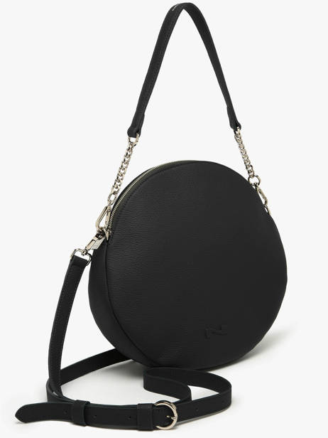 Sac Porté épaule Anna Cuir Nathan baume Noir nathan 9 vue secondaire 2