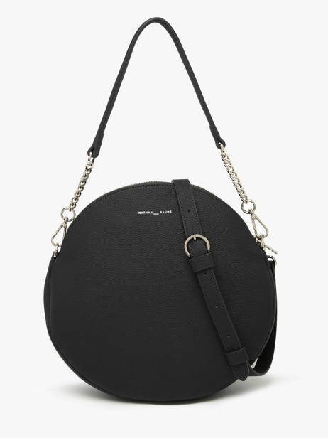 Sac Porté épaule Anna Cuir Nathan baume Noir nathan 9 vue secondaire 4