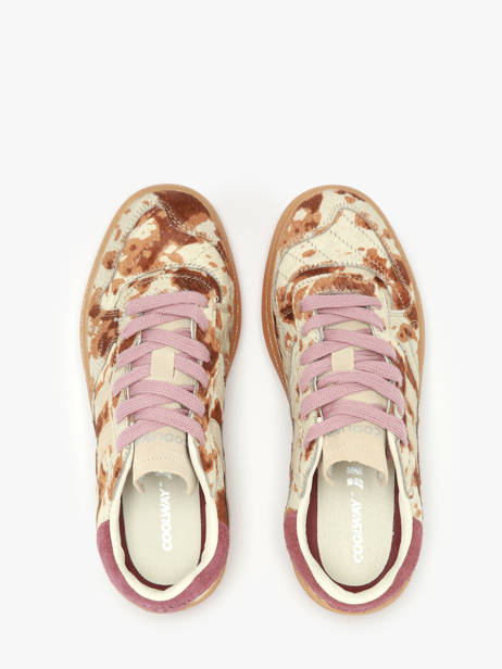 Sneakers In Leather Coolway Multicolor women 7643298 other view 4