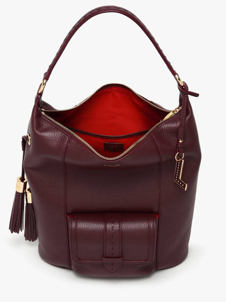 Shoulder Bag Premier Flirt Leather Lancel Violet premier flirt A13789 other view 4
