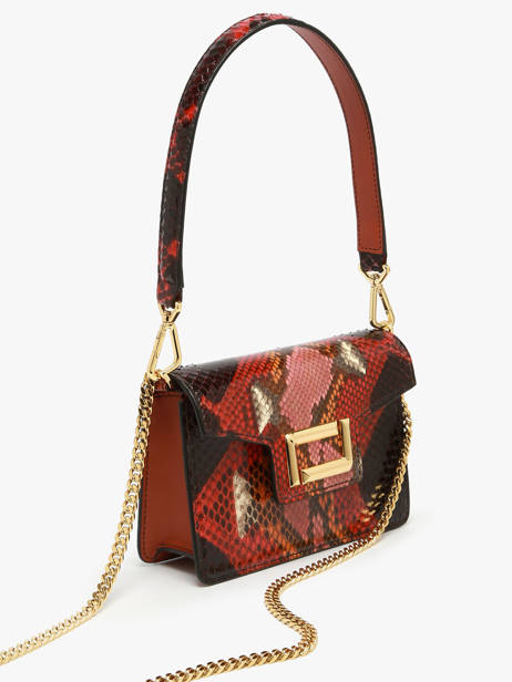 Sac Bandoulière Angele Cuir Lancel Rouge angele A13776 vue secondaire 3