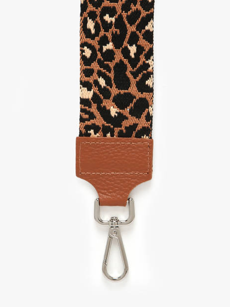 Shoulder Strap Milano Brown caviar CA25LPAB other view 1