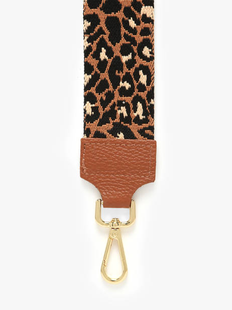 Shoulder Strap Milano Brown caviar CA25LPOB other view 1