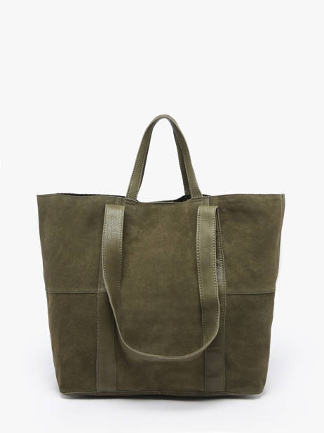 Sac Porté épaule Jasmin Cuir Pieces Vert jasmin 17160092 vue secondaire 4
