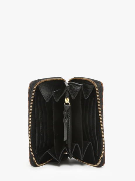 Wallet Leather Paul marius Black leopard ALICELEO other view 1