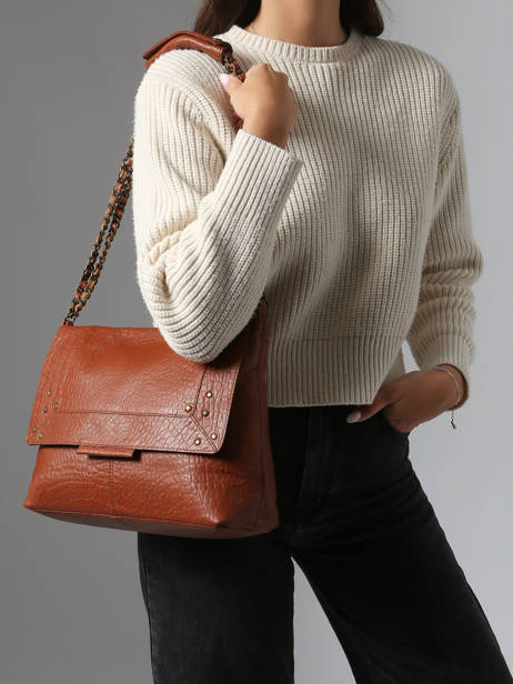 Shoulder Bag Felizia Leather Pieces Brown felizia 17122472 other view 1