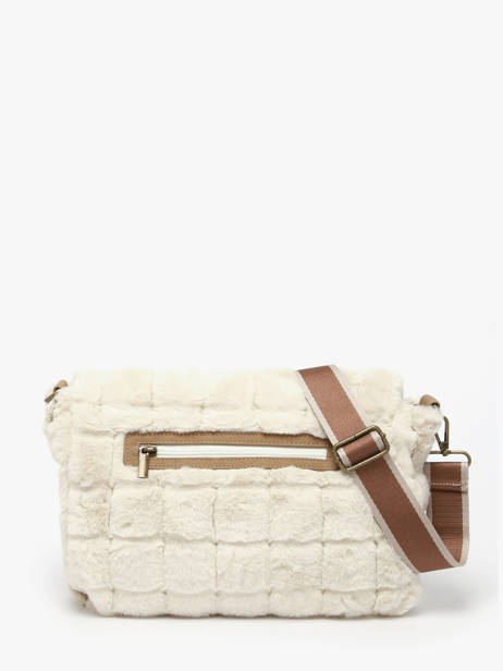 Sac Bandoulière Quadri Le voyage en panier Beige quadri AHP270 vue secondaire 5