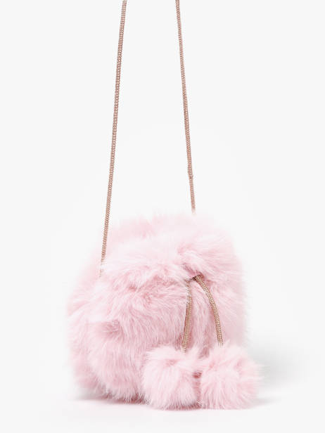 Sac Bandoulière Pour Enfant Panpan Le voyage en panier Rose kids AHP297 vue secondaire 1