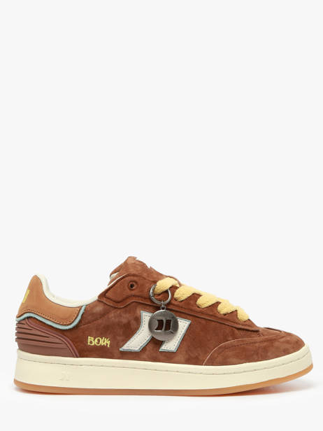 Sneakers In Leather Coolway Brown men 8623711