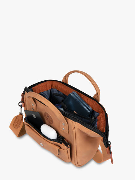 Sac Bandoulière Crossbody S Cabaia Marron crossbody S vue secondaire 1