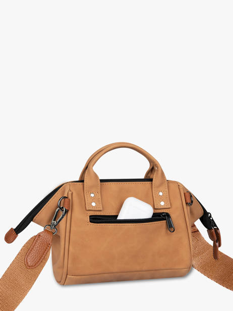 Sac Bandoulière Crossbody S Cabaia Marron crossbody S vue secondaire 3