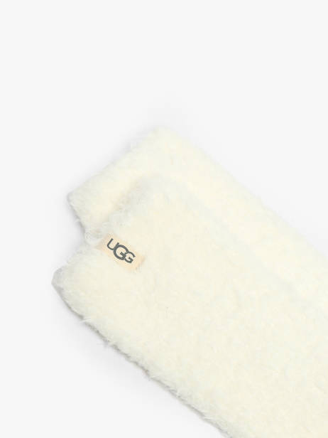 Chaussettes Ugg Blanc socks women 1133030 vue secondaire 1