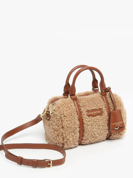 Sac Bandoulière Moumoute Lancaster Marron moumoute 53 vue secondaire 2