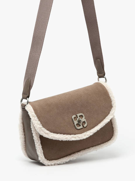 Shoulder Bag Sheep David jones Brown sheep CM7753 other view 2