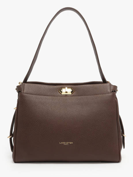 Sac Porté épaule Mademoiselle Romy Cuir Lancaster Marron mademoiselle romy 106