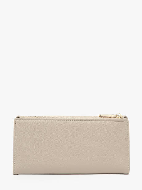 Wallet David jones Beige saffiano P164 other view 3