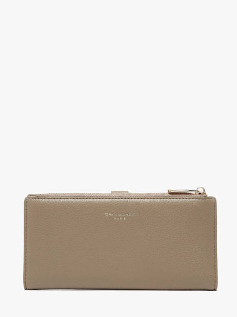 Portefeuille Porte Monnaie David jones Beige dune 1 vue secondaire 2