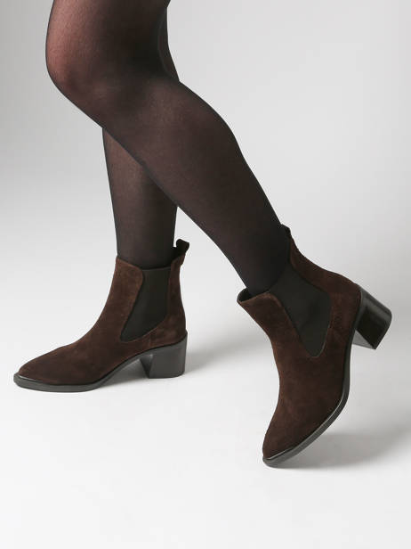 Heeled Boots In Leather Tamaris Brown women 45 other view 1