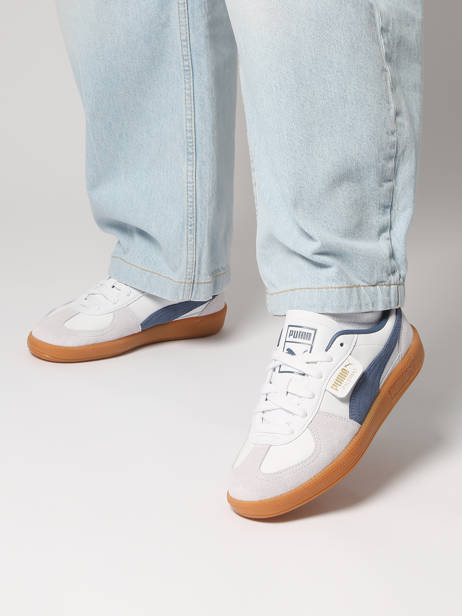 Sneakers En Cuir Puma Blanc women 39646424 vue secondaire 1