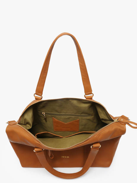 Shoulder Bag Vintage Leather Nat et nin Brown vintage THYLANE other view 3