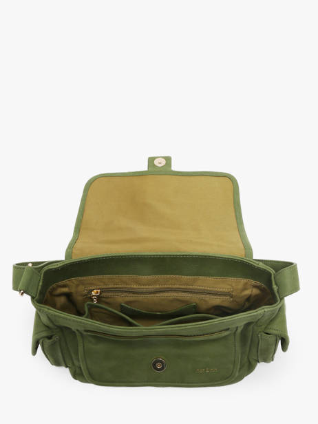 Sac Bandoulière Joy Cuir Nat et nin Vert vintage JOY vue secondaire 3