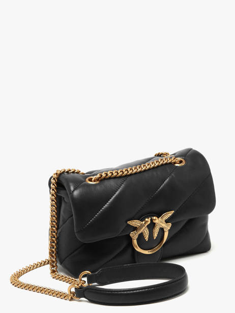 Sac Bandoulière Love Bag Puff  Pinko Noir love bag puff A0F2 vue secondaire 2