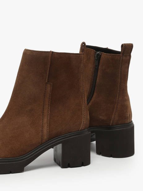 Heeled Boots In Leather Gabor Brown women 14 other view 2