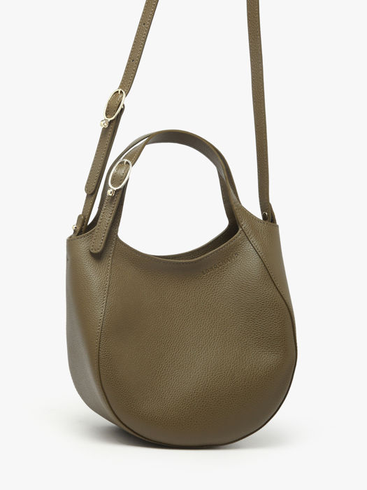 Longchamp Le foulonné Handbag Green
