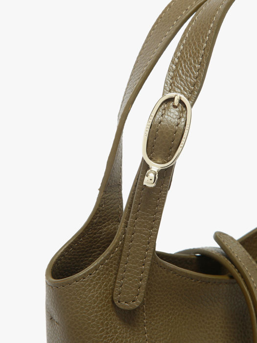 Longchamp Le foulonné Handbag Green